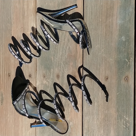 *NEW* Sexy spiral rhinestone heels - Picture 14 of 17